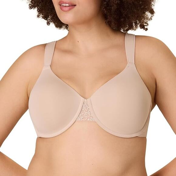 New Playtex Women 38DD Tan Underwire Full Coverage Moisture Wick Convertible Bra - Picture 1 of 5